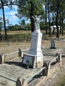 
Johann Joachim Frederick HINRICHSEN
6 Jan 1916
aged 75 yrs

Olive Emily MULLER
11-12-1953 aged 56

Harold Herbert MULLER
13-6-1977 aged 79

Mt Walker HistoricPublic Cemetery, Boonah Shire, Queensland

