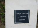 
Catherine KUSKOPF (nee VONSENDEN)
d: 1879
Mt Cotton  Gramzow  Cornubia  Carbrook Lutheran Cemetery, Logan City

