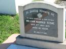 
William Harold TESKE
5 Jul 1971, aged 56
Mount Beppo Apostolic Church Cemetery
