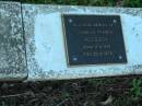 
Elsie Margaret HODGSON; D: 26 Nov 1958; aged 36
Douglas Fraser HODGSON; B: 11 Sep 1919; D: 20 Mar 1975
Mt Mee Cemetery, Caboolture Shire
