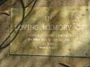 
Laurence Hume CRAYMER,
18 March 1925 - 23 July 1988 aged 63 years;
Mudgeeraba cemetery, City of Gold Coast
