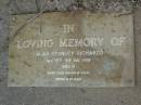 
Alan Stanley RICHARDS,
died 11 Aug 1988 aged 51 years,
husband of Hazel;
Mudgeeraba cemetery, City of Gold Coast
