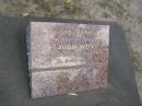 
Laurie WOX,
husband,
died Sept 1983;
Mudgeeraba cemetery, City of Gold Coast
