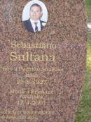 
Giuseppina SULTANA,
born 10-4-1935 Pachino Siracusa Italia,
died 10-3-2001 Sydney Australia;
Sebastiano SULTANA,
born 23-5-1927 Pachino Siracusa Italia,
died 17-4-2001 Brisbane Australia;
Mudgeeraba cemetery, City of Gold Coast
