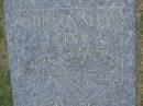 
Kathleen Mary T. GREY,
wife,
13-12-1918 - 5-9-1991;
Alan GREY,
8-8-1910 - 18-5-1996;
Mudgeeraba cemetery, City of Gold Coast
