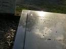 
Adrian Clifford THORNTON,
1-12-1916 - 2-12-1993;
Mudgeeraba cemetery, City of Gold Coast

