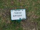 
Mervyn BRYANT;
Mudgeeraba cemetery, City of Gold Coast
