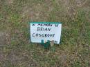 
Brian COSGROVE;
Mudgeeraba cemetery, City of Gold Coast
