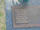 
Clare Denise GONINON,
died 29 Sept 2007 aged 74 years;
Mudgeeraba cemetery, City of Gold Coast
