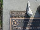 
Kevin Joseph (Chad) CHADBONE,
15-11-1946 - 13-8-1998 aged 52 years,
husband of Helen,
father of Chad, Cody & Kirsty;
Noela Frances EDWARD?,
11-3-1931 - 13-7-2002,
wife mother grandmother;
Mudgeeraba cemetery, City of Gold Coast
