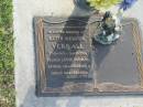 
Keith Mervyn VERRALL,
17-5-1919 - 31-12-2004,
husband father grandfather great-grandfather;
Mudgeeraba cemetery, City of Gold Coast
