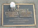 
Harry DArcy CHAMPNEY,
3-1-1918 - 24-9-1997,
husband of Eunice,
father of Robin Annette;
Eunice Joyce CHAMPNEY,
25-10-1922 - 18-09-2004,
wife of Harry,
mother of Robin Annette;
Mudgeeraba cemetery, City of Gold Coast
