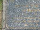 
Peter Victor OBRIEN,
2-1-47 - 30-7-96,
husband of Chris,
father of Anthony & David;
Mudgeeraba cemetery, City of Gold Coast
