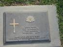 
F.C. ROBINSON,
died 7 June 1992 aged 75 years,
husband of Eileen,
father of Bradley, Michael, Paul & Cathy;
Mudgeeraba cemetery, City of Gold Coast
