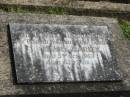 
Henry HARLEY,
husband father,
died 5 Oct 1969 aged 63 years;
Murwillumbah Catholic Cemetery, New South Wales
