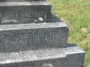 
Patrick Joseph MAYE,
husband,
died 4 April 1964 aged 61 years;
Murwillumbah Catholic Cemetery, New South Wales
