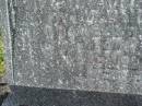 
Grace BOYTER,
wife mother,
died 30 Dec 1960 aged 70 years;
Murwillumbah Catholic Cemetery, New South Wales
