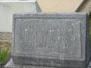 
John Edward GUMBLETON,
father,
died 23 Aug 1959 aged 50 years;
Murwillumbah Catholic Cemetery, New South Wales

