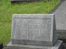 
Robert Cregan WALSH,
husband,
died 10 April 1954 aged 35 years;
Murwillumbah Catholic Cemetery, New South Wales
