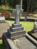 
Ellen STEVENS,
wife mother,
died 21 Jan 1943 aged 51 years;
Murwillumbah Catholic Cemetery, New South Wales
