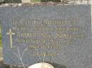 
Arthur (Jack) KING,
husband father,
died 4 June 1968 aged 76 years;
Murwillumbah Catholic Cemetery, New South Wales
