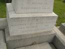 
Michael QUINN,
born Co Antrim Ireland 28 Dec 1862,
died 23 Dec 1935;
Murwillumbah Catholic Cemetery, New South Wales
