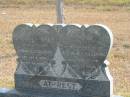 
Johann H J FULLEKRUG
5 Jul 1956 ?
86 yrs ?

Bertha M A FULLEKRUG
30 Jul 1948
72 yrs

Mutdapilly general cemetery, Boonah Shire
