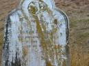 
Sarah REISSIG
26 Nov 1890
47 yrs

Mutdapilly general cemetery, Boonah Shire
