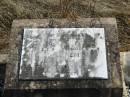 
George H THEAKER
9 Sep 1954
aged 69

Mary A THEAKER
30 Dec 1975
aged 87 yrs 11 mths

Mutdapilly general cemetery, Boonah Shire
