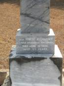 
Margaret Jane
(wife of)
Robert A McLAUGHLIN
20 Dec 1913
aged 36

husband
Robert Alexander 
15 Jun 1934
57 yrs

Mutdapilly general cemetery, Boonah Shire
