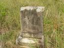 
Isabella of ??EN
FRENCH
d: 6 Sep 1894, aged 23
Nambucca Heads historic cemetery overlooking Shelly Beach

