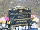 
William Edward BOXSELL,
died 23 Dec 1982 aged 54 years,
dad;
Nobby cemetery, Clifton Shire
