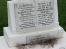 
Alfred George Bridges
3 Sep 1940
aged 61

(wife)
Annie Wilhelmina Bridges
11 Oct 1971
aged 93

Also
baby Brazel
20 Feb?? 1942

Nundah  German Station Cemetery: (AlburyBridges relatives)

