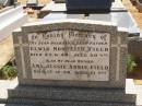 
Elwin Monteith FIELD,
Amy Jessie Annie FIELD,
Cemetery,
Nyngan, New South Wales
