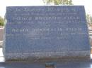 
Pierce Monteith FIELD,
Maria Australia FIELD,
Cemetery,
Nyngan, New South Wales
