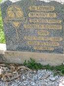 
Donald George SIM, father,
died 10 Oct 1952 aged 65? years;
St James Catholic Cemetery, Palen Creek, Beaudesert Shire
