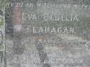 
Eva Bedelia FLANAGAN, wife mother,
died 15 May 1935 aged 58 years;
Joseph FLANAGAN, father,
died 27 Oct 1960 aged 84 years;
St James Catholic Cemetery, Palen Creek, Beaudesert Shire
