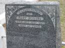 
Mary VEIVERS, died 16 May 1937 aged 62 years;
Parkhouse Cemetery, Beaudesert
