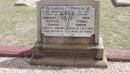 
Lawrence Patrick OBRIEN
d: 23 Jan 1947 aged 62

wife:
Annie Josephine OBRIEN (nee WALSH)
b: 3 Nov 1887
d: 20 Nov 1969

son:
John Thomas OBRIEN
d: 18 Mar 1934 aged 20

Peak Downs Memorial Cemetery  Capella Cemetery
