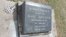
Glady Jean DYER
d 10 Apr 1986 aged 55

Peak Downs Memorial Cemetery  Capella Cemetery
