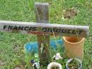 
Francis GIBOULOT;
Pimpama Uniting cemetery, Gold Coast
