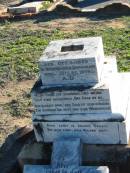 
Margaretha SCHAFFERIUS (nee FUNK),
born 3 Dec 1870 in Munchhausen, Germany,
died 27 July 1908;
Plainland Lutheran Cemetery, Laidley Shire
