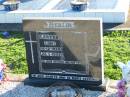 
Lester (Joe) BERLIN
b: 10 Dec 1928, d: 22 May 1982
Plainland Lutheran Cemetery, Laidley Shire
