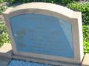 
Brendan Neil BACHMANN
28 Feb 1967, aged 16 days
Plainland Lutheran Cemetery, Laidley Shire
