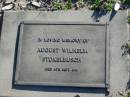 
August Wilhelm STOKELBUSCH,
died 4 Sept 1918;
Plainland Lutheran Cemetery, Laidley Shire
