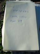
Carl STEFFENS
1 Apr 1950, aged 69
Plainland Lutheran Cemetery, Laidley Shire

