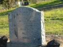 
Gertrude Freida JAHNKE
15 Dec 1927, aged 25
Plainland Lutheran Cemetery, Laidley Shire
