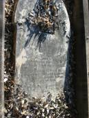 
Helene Marie Margarethe GOSSLING (geb Veit?),
geb 25 Aug 1849 in Leitzbau bei Magdeberg, Deutsland
gest 28 Marz 1911 in Plainland
Plainland Lutheran Cemetery, Laidley Shire
