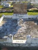 
Fredrick August EULER,
died 16 April 1933 aged 68 years;
Annie E. EULER,
died 21 June 1949 aged 81 years;
Polson Cemetery, Hervey Bay

