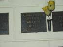 
John Emmett Wolftone SELLS,
3-3-1914 - 28-4-1997;
Polson Cemetery, Hervey Bay
